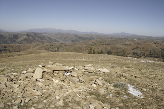 Looking west toward Mt. Nebo