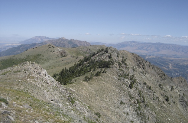 north from Thurston Peak