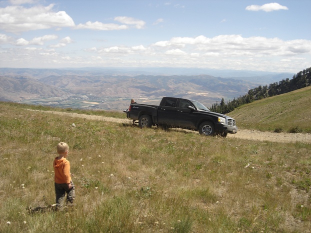 Climbing Thurston Peak Utah