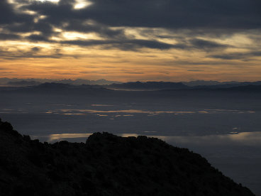 distant Wasatch Range