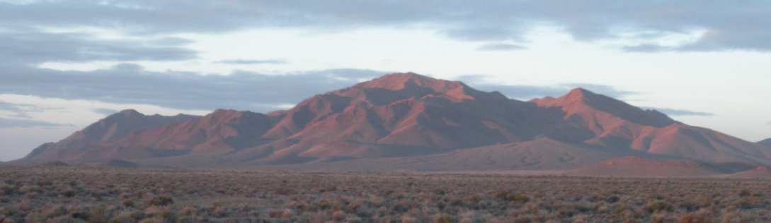 Drum Mountains sunrise