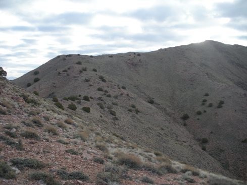 Summit of the Drum Mountains 