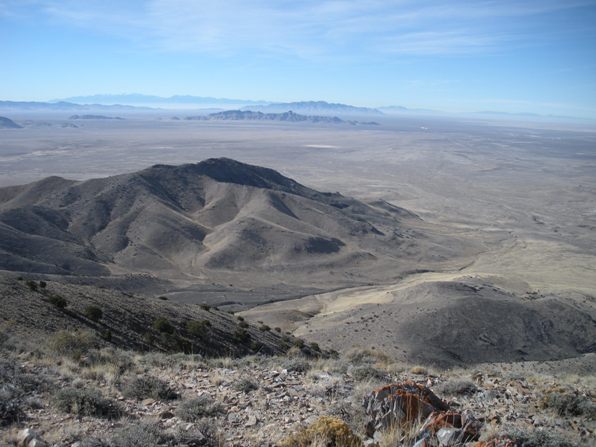 Dugway Proving Grounds toward Granite Peak