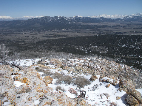 East Tintic Mountains then the Wasatch 