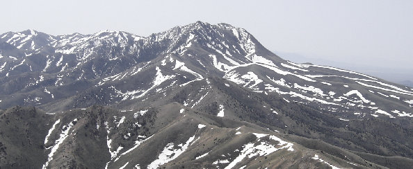Black Crook Peak from Red Pine Mountain 