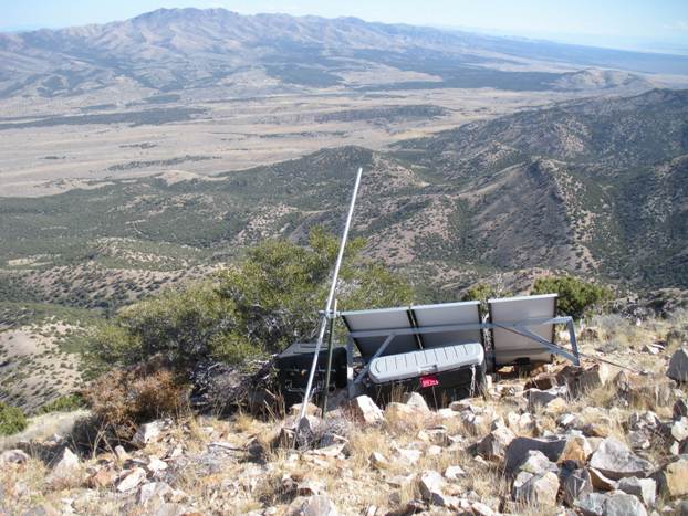 Items on Indian Peak summit