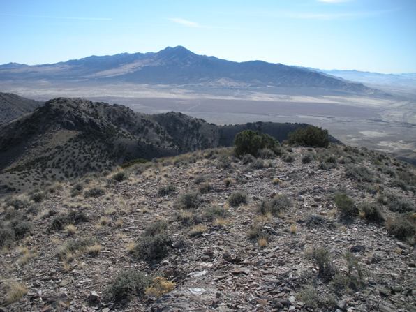 Indian Peaks in the distance 