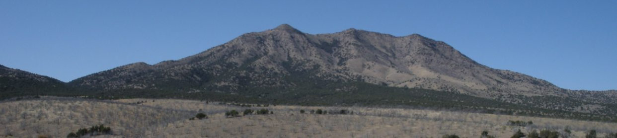 Indian Peaks from east