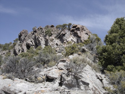 Keg Mountain Rock Faces