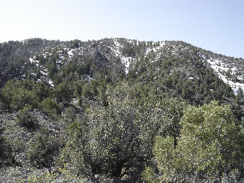 Red Pine Mountain ridge