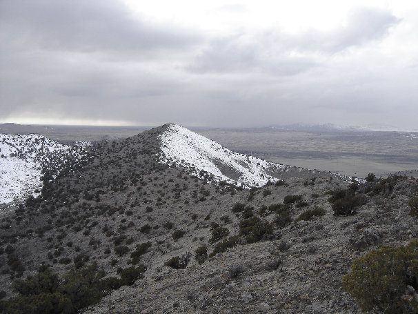 West over the false summit