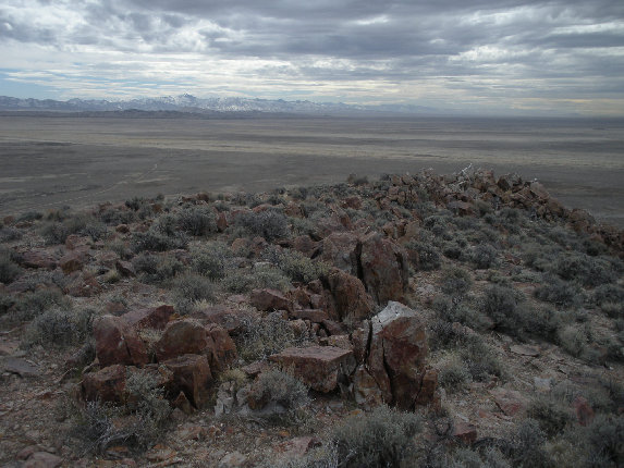 Fool Creek Peak from Coyote Knoll