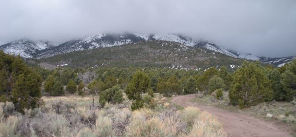 Clouds on Indian Peak