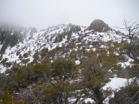 Indian Peak ridge