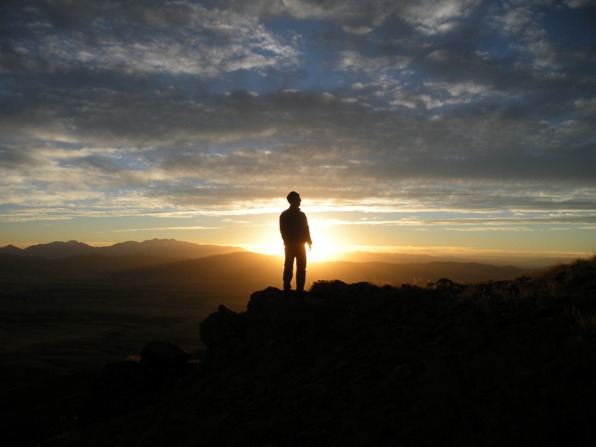 Sunrise over Eureka