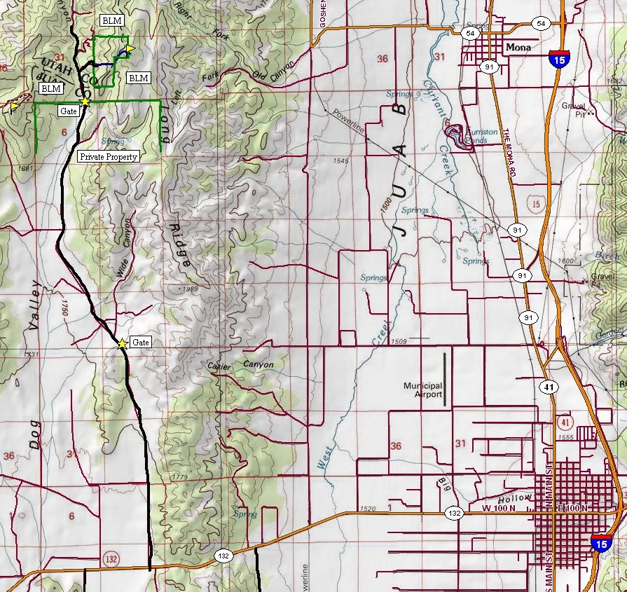 long ridge map