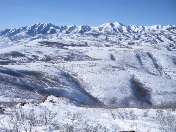 Oquirrh Mountains, Flat Top and Lowe