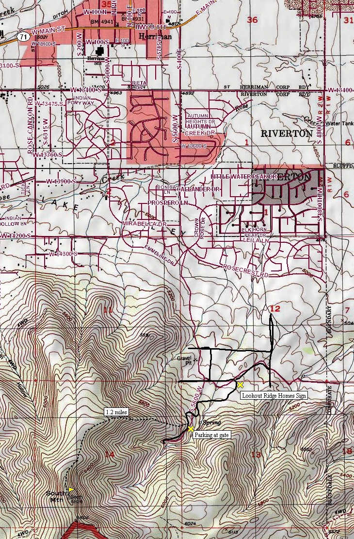south mountain map