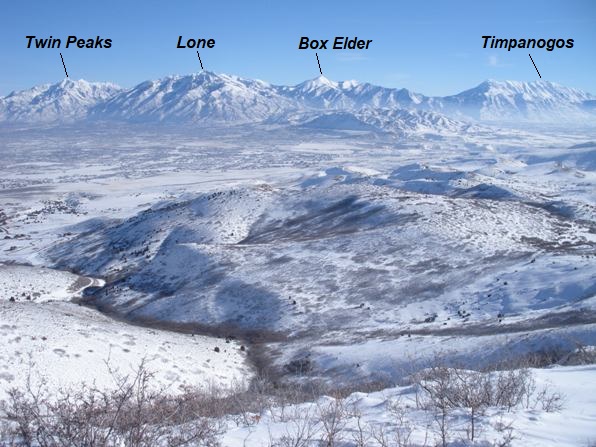 Salt Lake Valley and Wasatch