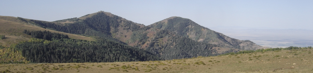 Pioneer Peak on left