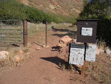 Redrock Canyon access