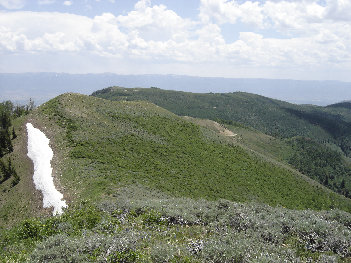 Views of San Pitch Mountains