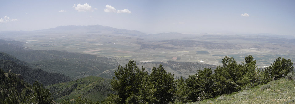 Views of San Pitch Mountains