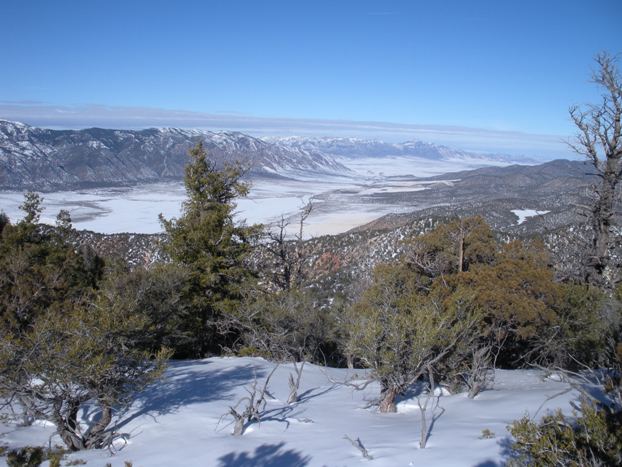 View from Stevens Benchmark.