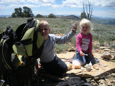 Picnic on the summit