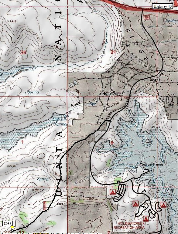 Soldier Creek Map