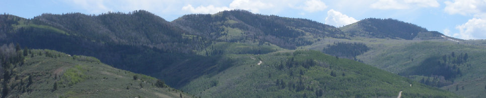 Ridge above Strawberry Reservoir