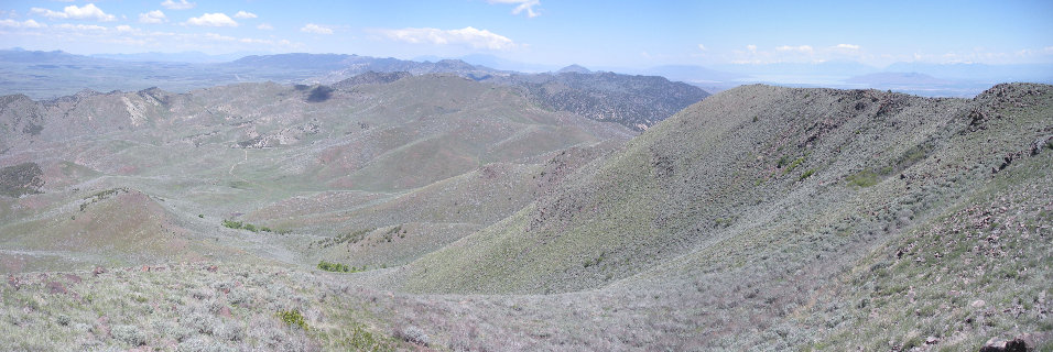 Tintic Mountain north