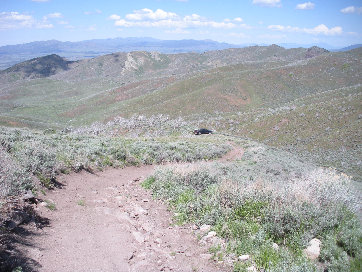 Tintic Mountain road