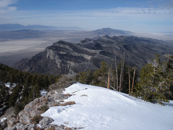 north to George H. Hansen Peak