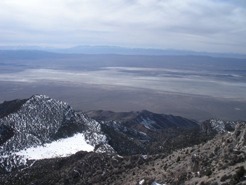 Looking west into Nevada 