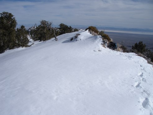 Swasey Peak ridgeline