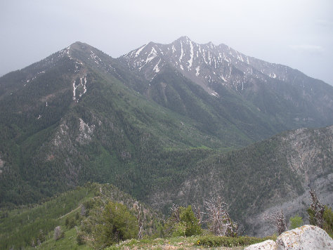 Nebo and North Peak