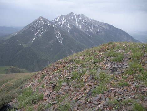 North Peak and Mount Nebo 