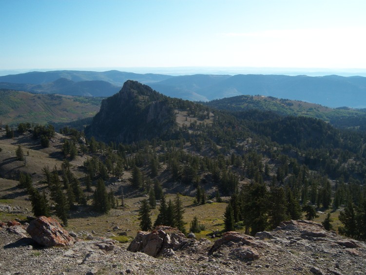 Mount Magog from Naomi Peak