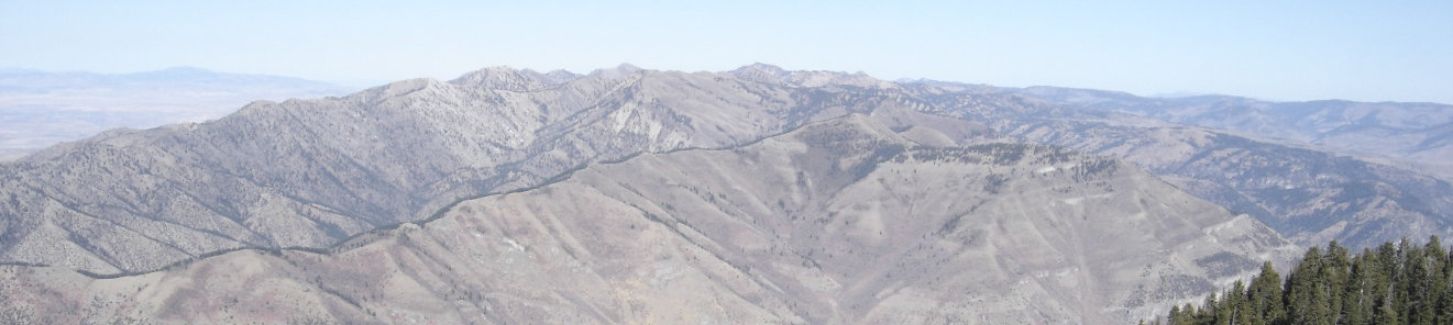 Naomi Peak from Mount Logan