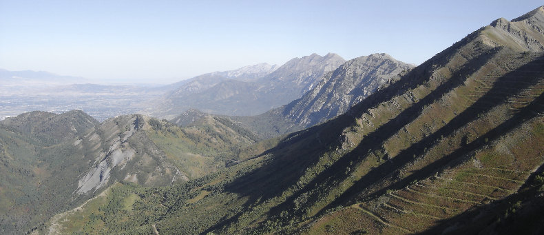 North to Timpanogos Cascade