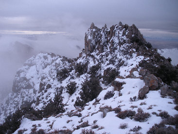 Desert Peak ridge
