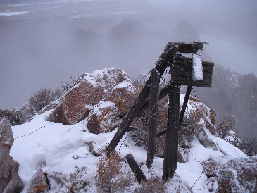 Desert Peak summit structure