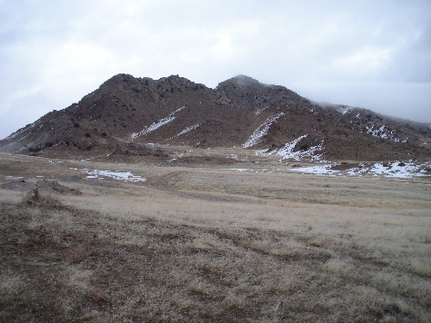 East Desert Peak from the SW