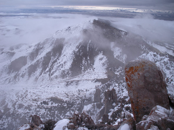 East Desert Peak from the summit