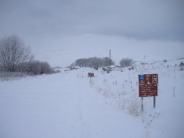 Road to Chair Hill