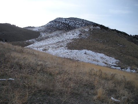 Lakeside Mountains peak