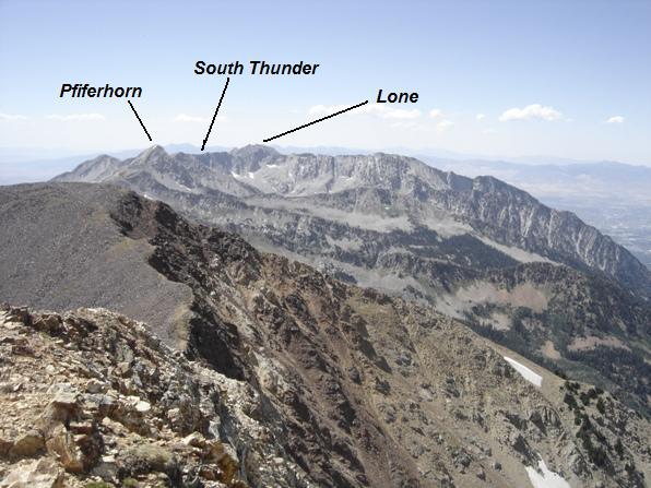 Lone Peak from American Fork Twins   