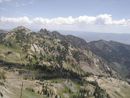 east from Hidden Peak   