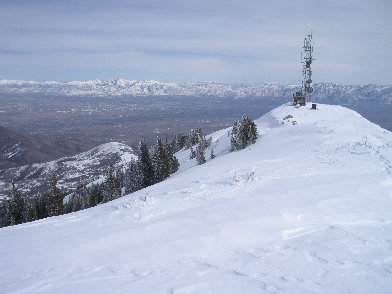 toward Wasatch Mountains